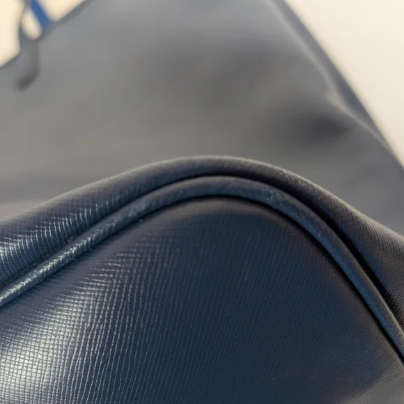 Coach Blue Large City Tote Bag With 2 Hang Tags - Picture 14 of 15